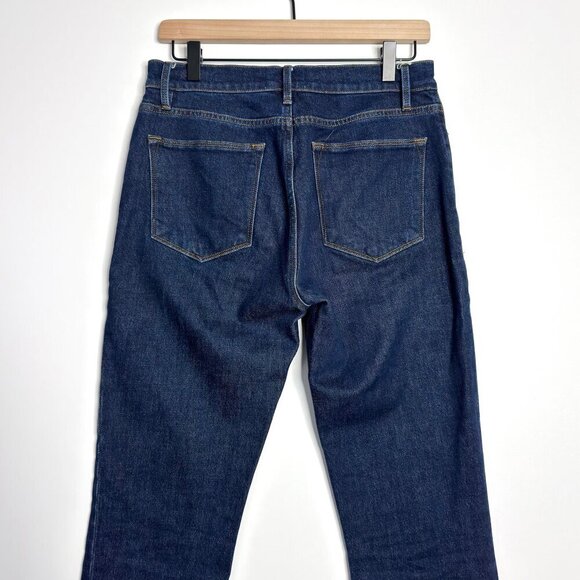 FRAME Le High Straight Jeans in Bronx Chew - Picture 7 of 9